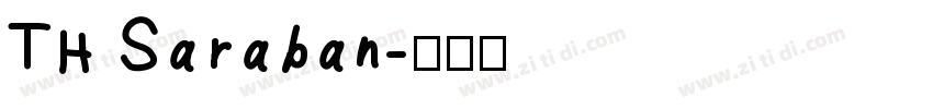 TH Saraban字体转换